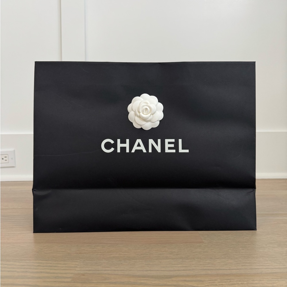 Chanel Black Shopping Bag